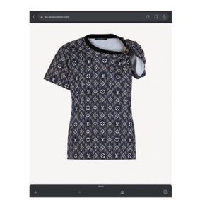 women Louis Vuitton 1854 blue shirt size M